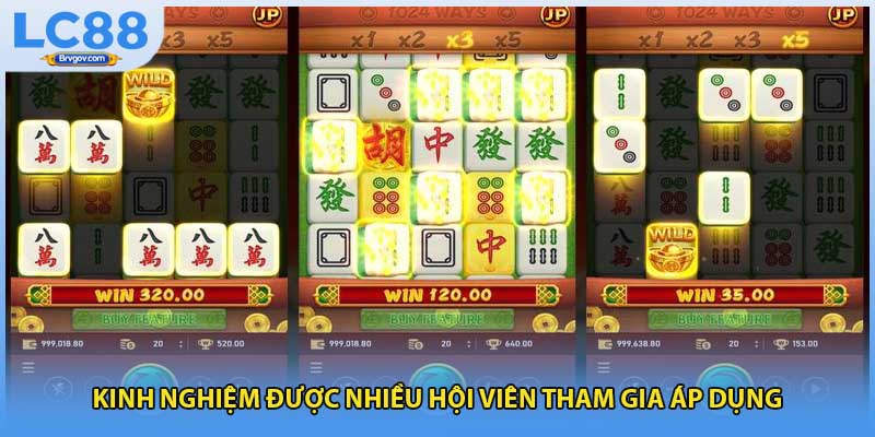 Kinh nghiệm được nhiều hội viên tham gia áp dụng